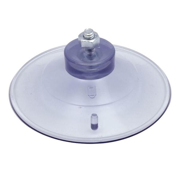 40 Ventosa De 90Mm 9 Cm Em Pvc Cristal Com Parafuso E Porca - H Plásticos Imagem de 40 Ventosa De 90Mm 9 Cm Em Pvc Cristal Com Parafuso E Porca