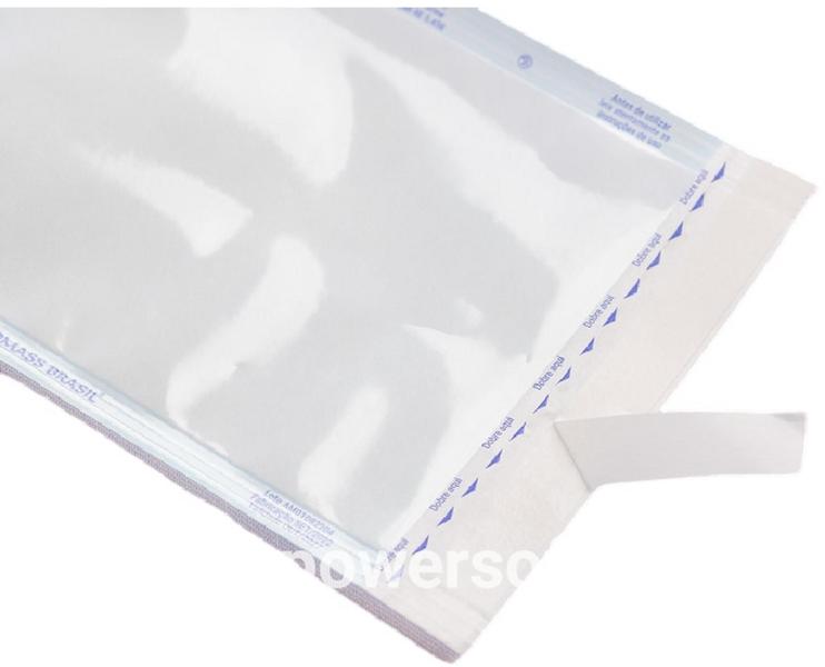 Imagem de 400 envelopes Auto Selante 9X23cm autoclave esterilização