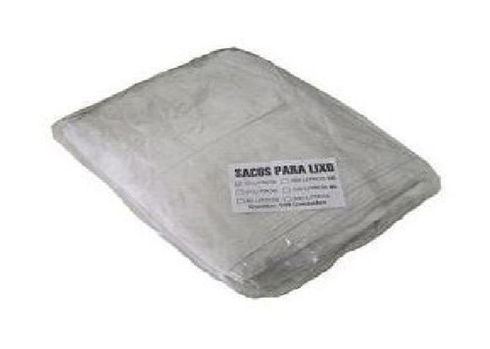 Imagem de 400 Sacos Para Lixo De 60L Branco Leitoso 60X70X0,06 (4Pcts)