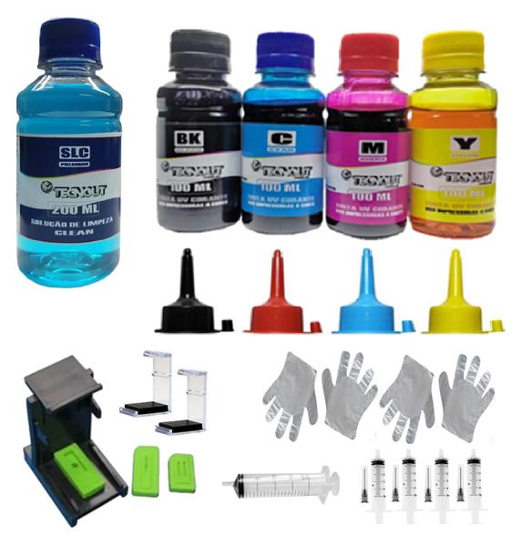 Imagem de 400ml Tinta Recarga Cartuchos 662 664 667 Snap Fill Bulk Ink