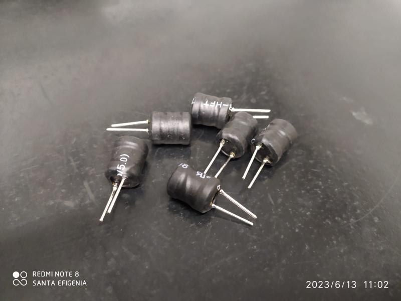 400x Indutor 1,25mh Radial 7% 10x12mm Imagem de 400x Indutor 1,25mh Radial 7% 10x12mm