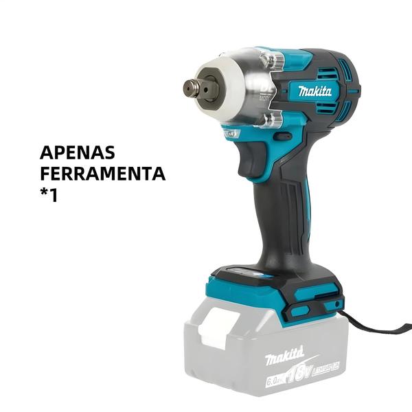 Imagem de 40v Brushless Makita Tw004 Chave De Impacto Elétrica De Alto Torque Ferramenta De Carregamento De