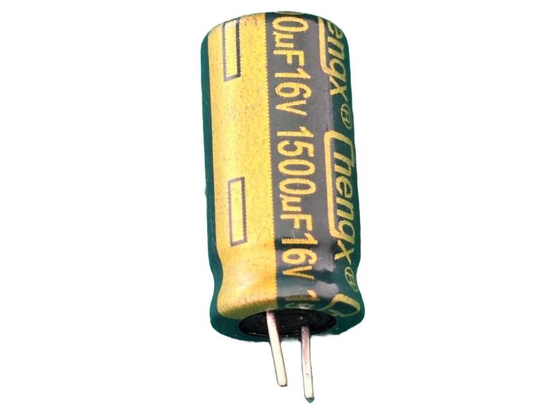 Imagem de 40x Capacitor Eletrolitico 1500uf/16v 105 10x20mm Cheng