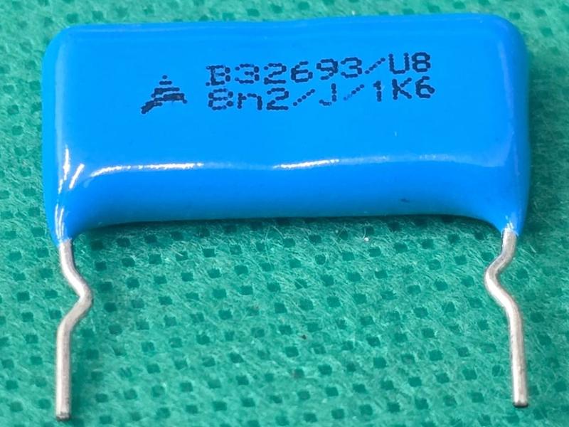 Imagem de 40x Capacitor Poliester 8,2nf/1600v = 8k2/1600v 23mm Epcos