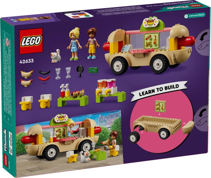 Imagem de 42633 - Lego Friends - Food Truck de Cachorro-Quente