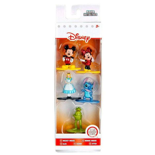 4292 disney metal nano 5cm pack com 5 figuras - Dtc Imagem de 4292 disney metal nano 5cm pack com 5 figuras - Dtc