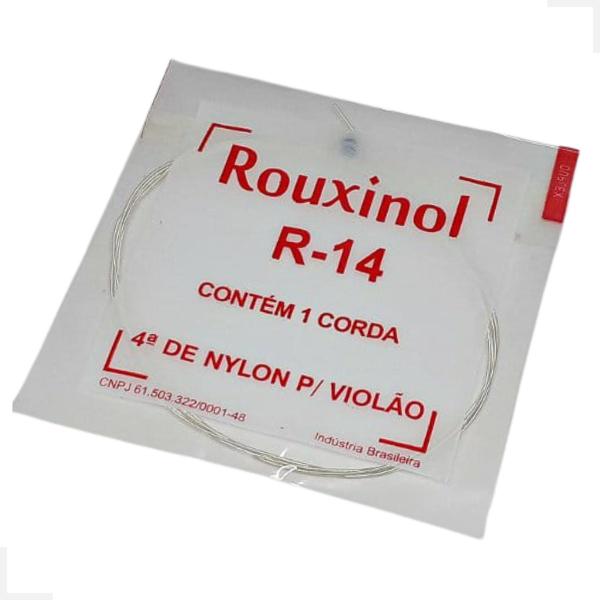 Imagem de 4ª Corda Ré Avulsa São Gonçalo Nylon Rouxinol P/ Violão