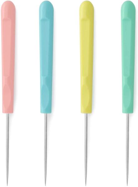 4Pcs Açúcar Mexa Agulha Escrite Agulha Agulha Decoramento de Suprimentos Ferramenta 5,2 Polegadas - Muchfun Imagem de 4Pcs Açúcar Mexa Agulha Escrite Agulha Agulha Decoramento de Suprimentos Ferramenta 5,2 Polegadas