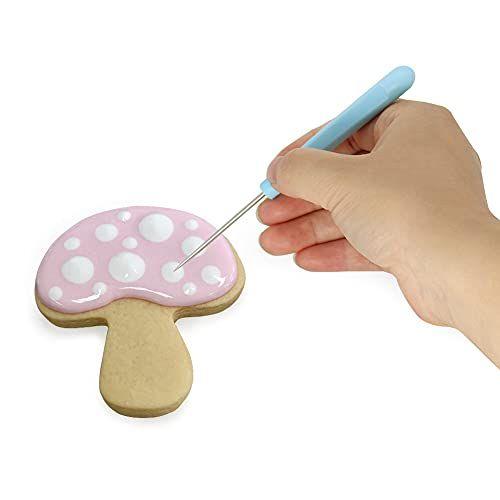 4Pcs Açúcar Mexa Agulha Escrite Agulha Agulha Decoramento de Suprimentos Ferramenta 5,2 Polegadas - Muchfun Imagem de 4Pcs Açúcar Mexa Agulha Escrite Agulha Agulha Decoramento de Suprimentos Ferramenta 5,2 Polegadas