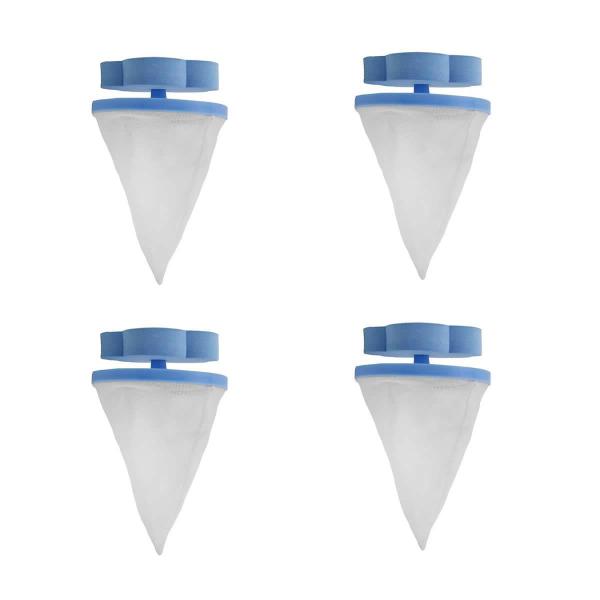4un Filtro Flutuante Coletor Pelos Fiapos Pet Lavar Roupas - Clink Imagem de 4un Filtro Flutuante Coletor Pelos Fiapos Pet Lavar Roupas