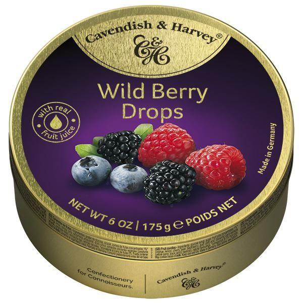 Imagem de 4X Bala Cavendish & Harvey Wild Berry 175G