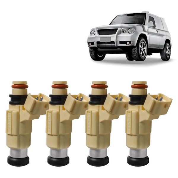 Imagem de 4x Bico Injetor Mitsubishi Pajero Tr4 2.0 16v Cdh240