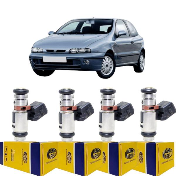 4X Bicos Injetor Palio Weekend 16V 1.6 1997 Em Diante Iwp001 - Magneti Marelli Imagem de 4X Bicos Injetor Palio Weekend 16V 1.6 1997 Em Diante Iwp001