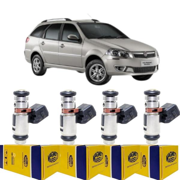 4X Bicos Injetor Palio Weekend 16V 1.6 1997 Em Diante Iwp001 - Magneti Marelli Imagem de 4X Bicos Injetor Palio Weekend 16V 1.6 1997 Em Diante Iwp001
