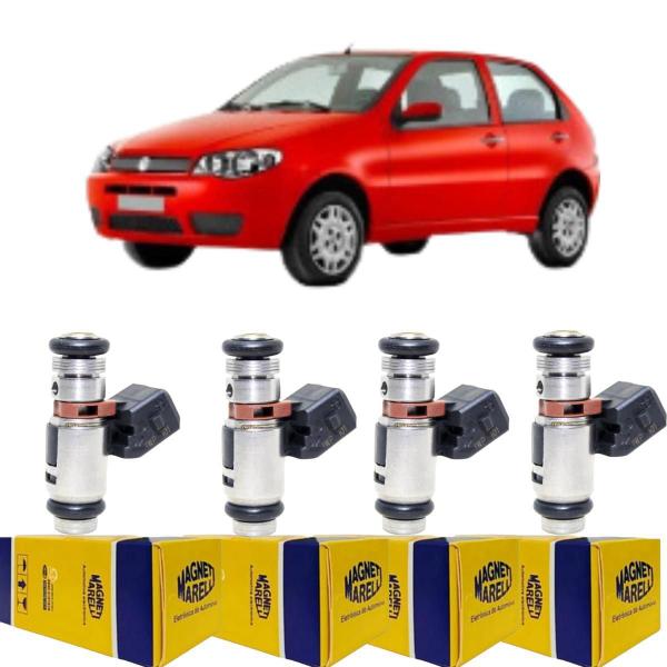 4X Bicos Injetor Palio Weekend 16V 1.6 1997 Em Diante Iwp001 - Magneti Marelli Imagem de 4X Bicos Injetor Palio Weekend 16V 1.6 1997 Em Diante Iwp001