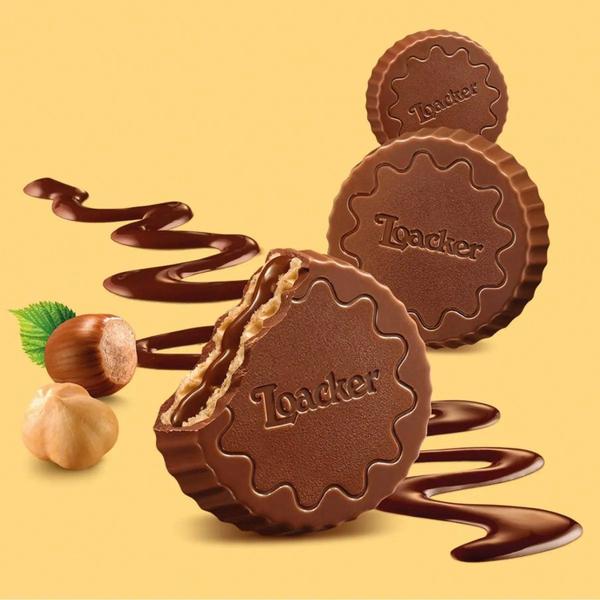 4x Biscoito LOACKER Tortina Triple Chocolate 63g (3x21g) Imagem de 4x Biscoito LOACKER Tortina Triple Chocolate 63g (3x21g)