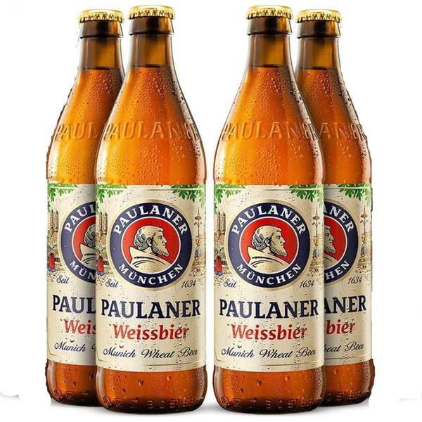 Imagem de 4X Cerveja Alemã Paulaner Weissbier 500Ml