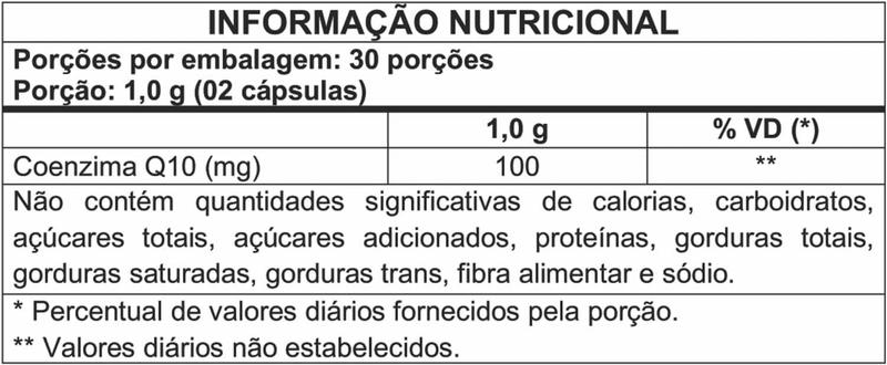 Imagem de 4x Coenzima Q10 100% Pura100mg Por Porção 60 Caps Nataly.