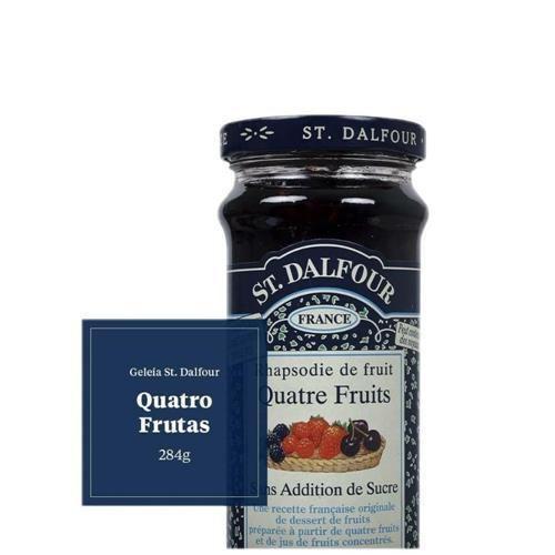 4X Geleia De Quatro Frutas St Dalfour 284G - St. Dalfour Imagem de 4X Geleia De Quatro Frutas St Dalfour 284G