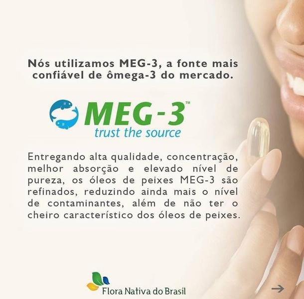 Imagem de 4x Ômega 3  1000 Mg Concentrado Isento Metais Pesados 60 Cap