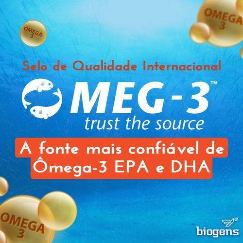 Imagem de 4x Omega 3 Dha 1000mg / Epa 400mg, Cert. Mag-3 60cps Biogens