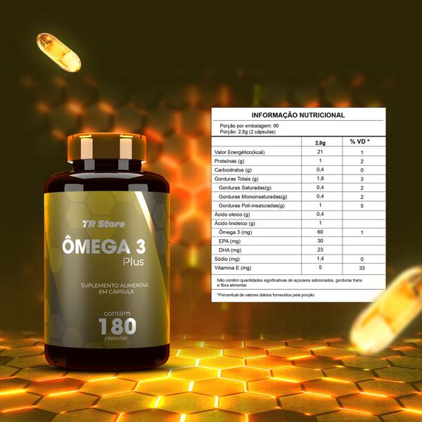 Imagem de 4x omega 3 plus epa+dha 180caps tr store