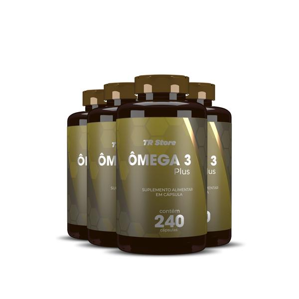 Imagem de 4x omega 3 plus epa+dha 240caps tr store