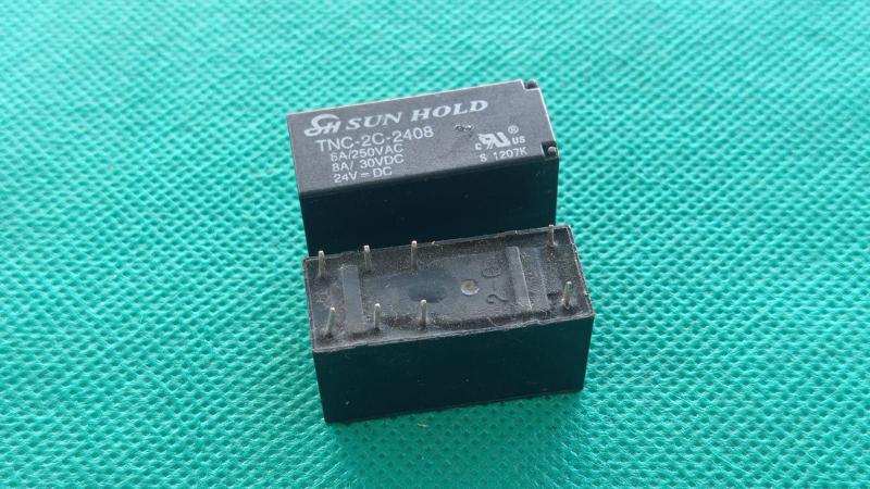 Imagem de 4x Rele Tnc-2c-2408 24v 8amp 8 Terminais Sun Hold