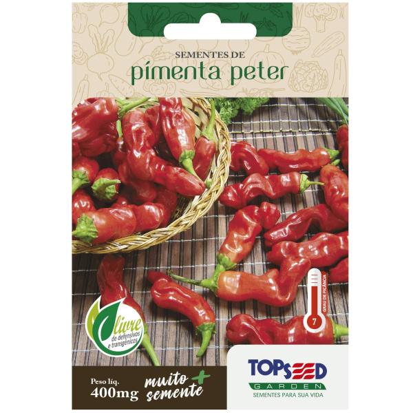 Imagem de 4X Sementes de Pimenta Peter Pepper TOPSEED