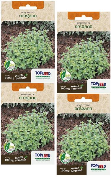 Imagem de 4X Sementes Orégano (Origanum vulgare) TOPSEED