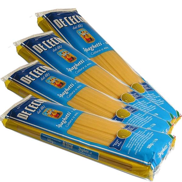 Imagem de 4X Spaghetti Italiano De Cecco 500G