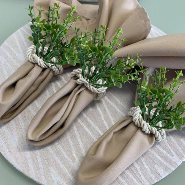 5 buquês de mini eucalipto 6 hastes cada plantas artificiais para decoração de mesas e recepção - DE0324 - Decora Flores Artificiais Imagem de 5 buquês de mini eucalipto 6 hastes cada plantas artificiais para decoração de mesas e recepção - DE0324