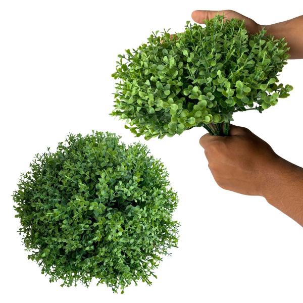 5 buquês de mini eucalipto 6 hastes cada plantas artificiais para decoração de mesas e recepção - DE0324 - Decora Flores Artificiais Imagem de 5 buquês de mini eucalipto 6 hastes cada plantas artificiais para decoração de mesas e recepção - DE0324