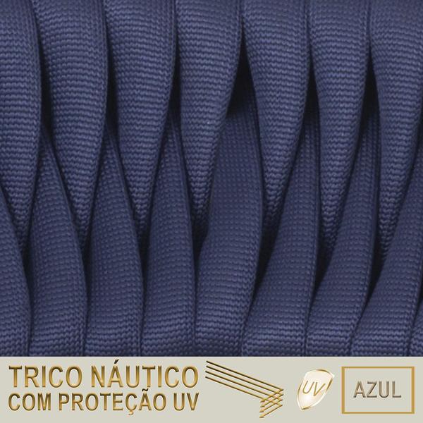5 Cadeiras Atenas Tricô Náutico e Alumínio com Proteção UV para Varanda, Cozinha, Área, Jardim - Pintura Preto - Trama Original Imagem de 5 Cadeiras Atenas Tricô Náutico e Alumínio com Proteção UV para Varanda, Cozinha, Área, Jardim - Pintura Preto