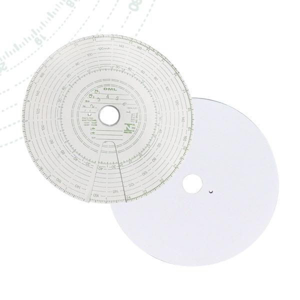 Imagem de 5 Caixas Disco De Tacógrafo Semanal 180 Km X 7 Dias Caminhão