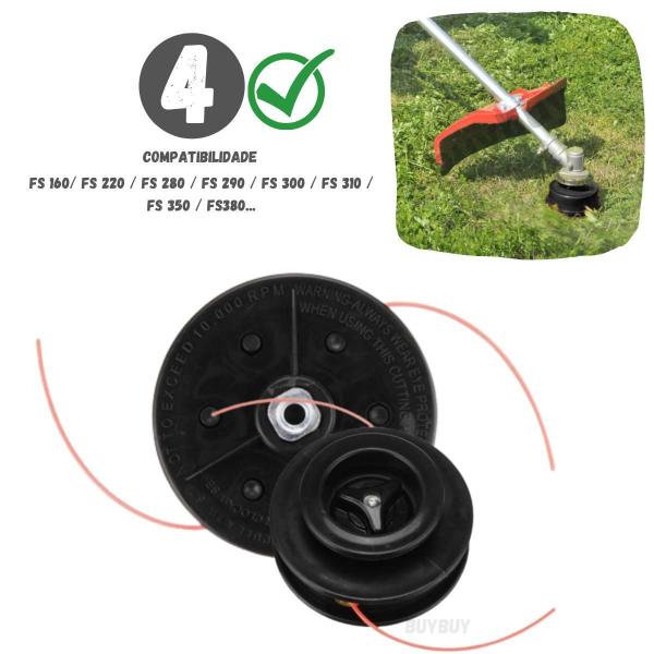 Imagem de 5 Carretel Nylon Roçadeira Stihl Fs160 Fs220 Fs280 Fs300