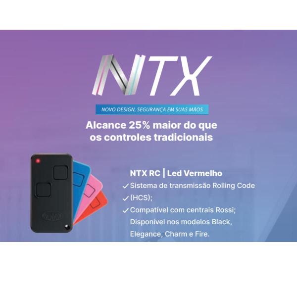 Imagem de 5 Controle Motor NTX Inter Dig CT HCS SAW 433 mhz Preto 14493