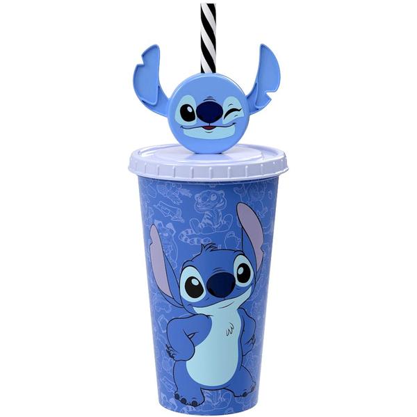 Imagem de 5 Copos Stitch Orelhas para Aniversário Lembrancinha Festa