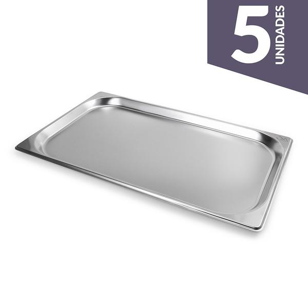 Imagem de 5 Cubas Inox 1/1 20M - Gourmet Mix