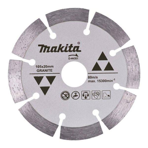 Imagem de 5 Discos Diamantado Segmentado Granito 105mm D44351 Makita