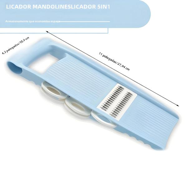 Imagem de 5 Em 1 Multifuncional Picador De Vegetais Cebola Chopper Alimentos Slicer Mandoline Cortador Dicer