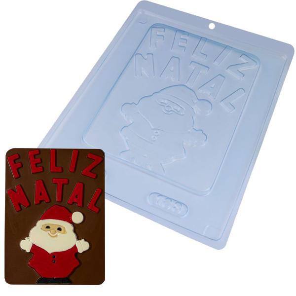 Imagem de 5 Forma Simples Acetato Placa Feliz Natal Chocolate Natalino