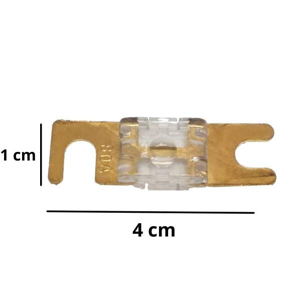 Imagem de 5 Fusíveis Lâmina Mini Faca Modelo Anl Solar Misto Reforçado Midi Sortido Banhado a Ouro Faquinha Resistente Technoise