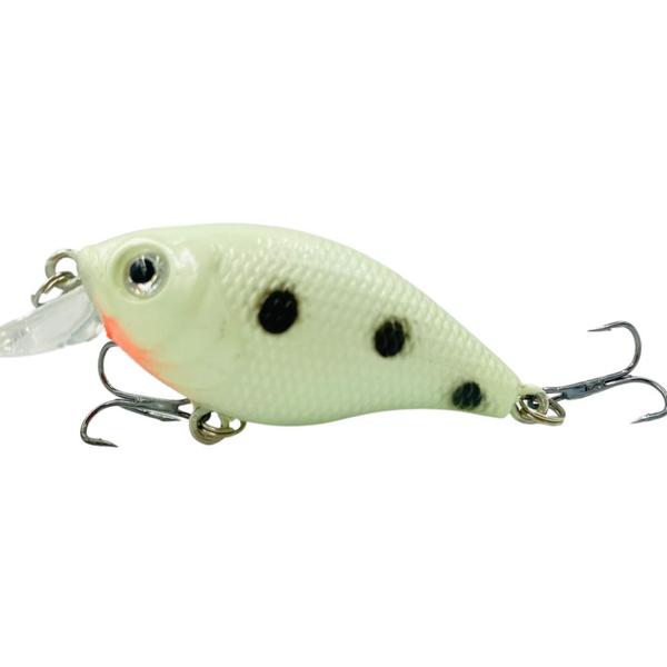 Imagem de 5 Iscas Artificiais Crankbait 6cm 6,7g Estojo Tucunaré Bass