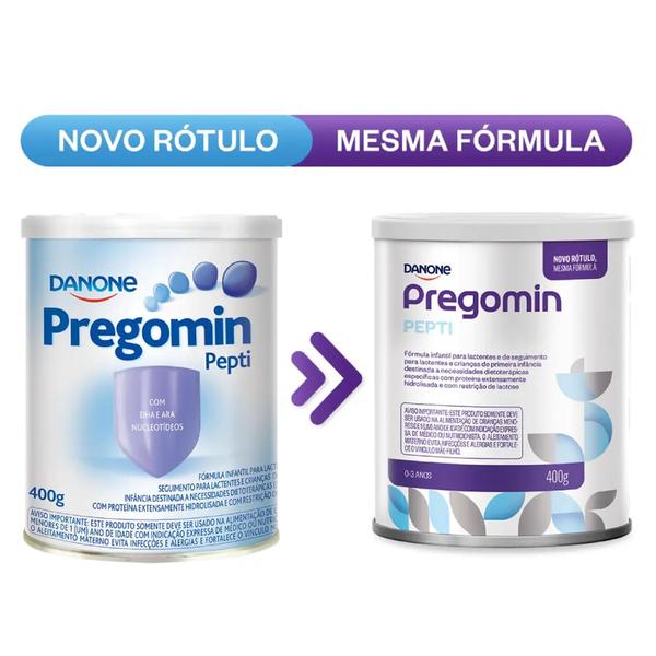 Imagem de 5 Latas - Pregomin Pepti 400g