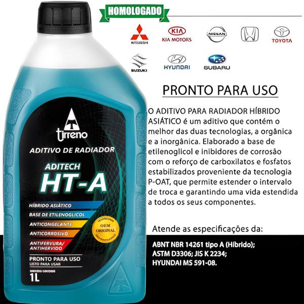 Imagem de 5 Litros Aditivo ADITECH HT-A Híbrido Asiático orgânico / inorgânico Pronto para uso