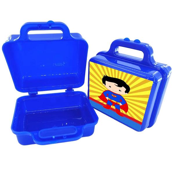 5 Maletinhas Lembrancinhas Superman Decoração de Festa - PN Imagem de 5 Maletinhas Lembrancinhas Superman Decoração de Festa