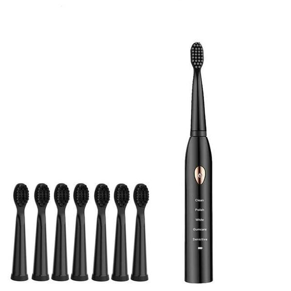 Imagem de 5 Mode Smart Electric Toothbrush Automatic Ultrasonic Sonic Tooth Brush Adult IPX7 Waterproof USB Rechargeable Teeth Brush Escovas de dentes elétricas