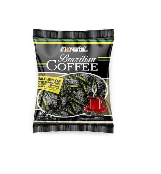 Imagem de 5 Pacotes Bala De Café Florestal Brilian Coffee De 500Gr