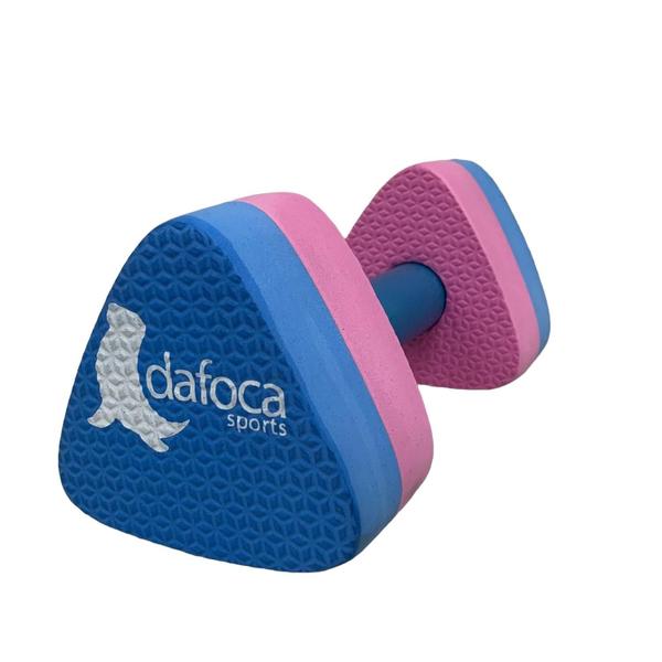 Imagem de 5 Pares de Halteres Hidroginástica EVA DF1091-R P 1 à 2kg Azul/Rosa Dafoca Sports